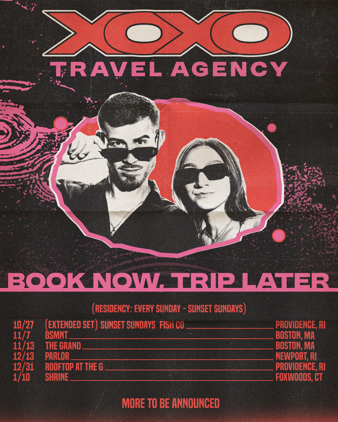 XOXO TOUR POSTER